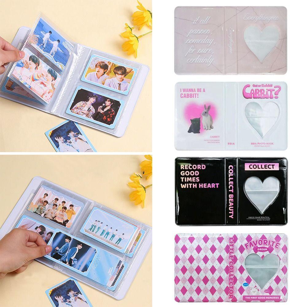 

64 Pockets Photo Album PVC Name Card Book Mini Photocard Holder Style 8