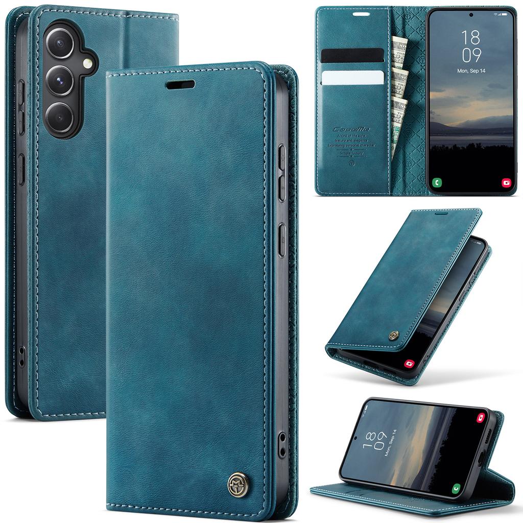 Wallet Card Leather Flip Case For Samsung Galaxy S25 S24 S23 S22 S21 S20 S10 A55 A56 A54 A53 Magnet Stand Shockproof Back Cover