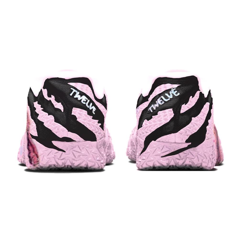 Nike Ja Morant 3 Pink A Fantasy Cushioning Abrasion Resistant Cushioning, Wear Resistant Low Top Basketball Shoes Men's HF2794-100(Team60-A )
