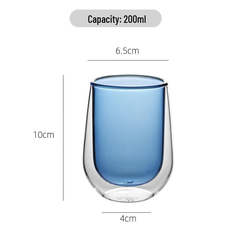 Double Wall Borosilicate Glass Cup
