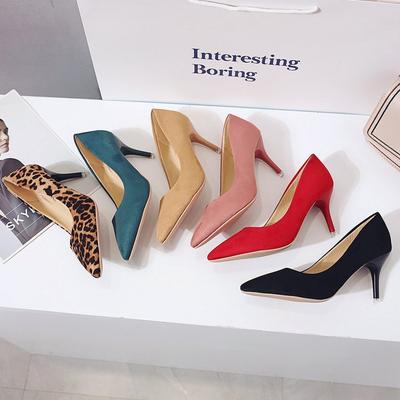Summer Women 8cm High Heels Platform Pumps Female Elegant Sweet Platform Shoes Pointed Toe Stiletto Cheap Office Red Pumps