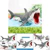 Marine Animal Replica Large Shark Model With Movable Jaws For Childrens Learning Toy