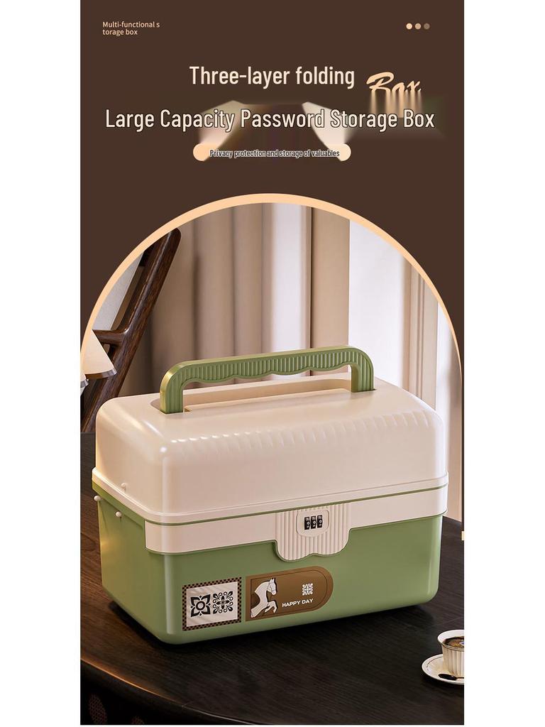 In-Stock Multi-functional Large Capacity Dustproof Document Organization Storage Box