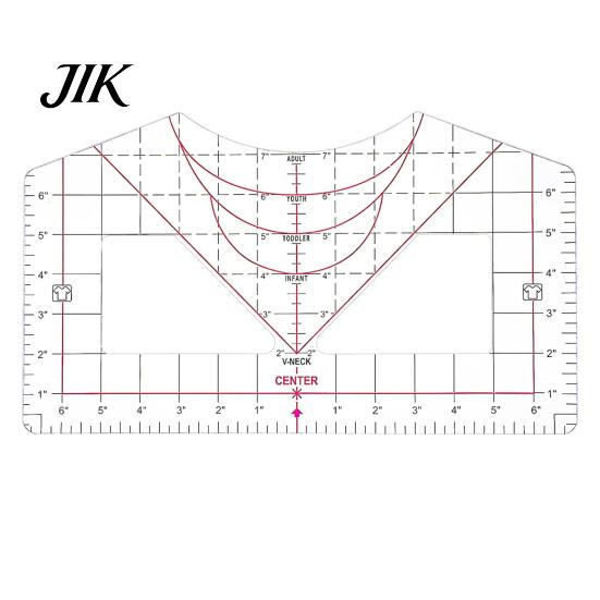 Versatile Shirt Size Guide T-Shirt Ruler for Vinyl Alignment Heat Press Measurement Tool All-in-One Heat-resistant Tape Designs DIY Craft in