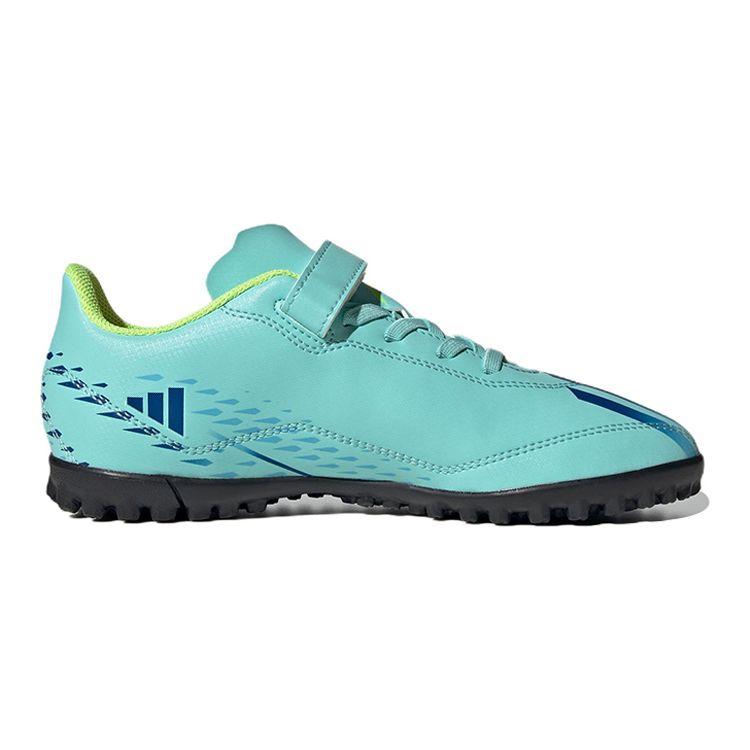 Adidas X Speedportal .4 H/L TF Comfortable Versatile Non-Slip Durable Low-Top Soccer Shoes Kids Soccer Shoes Blue Yellow GW8500