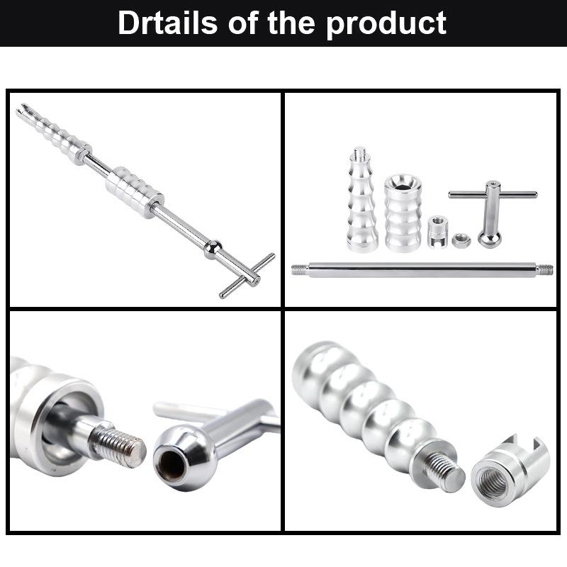 Heavy Duty Slide Hammer Set for Repairing Small Car Dents, Potholes, and Hail Damage