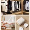 PVC Foldable Storage Bags with Handle Large Capacity Clothes Quilt Organizer Waterproof Moisture-proof Closet Organizer Bags