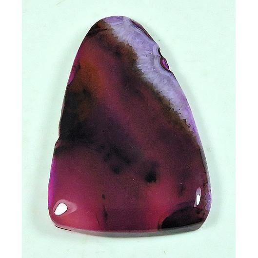 89Cts. Dyed Onyx Agate Fancy Shape Cabochon Loose Gemstone 32X49MM SK-4303