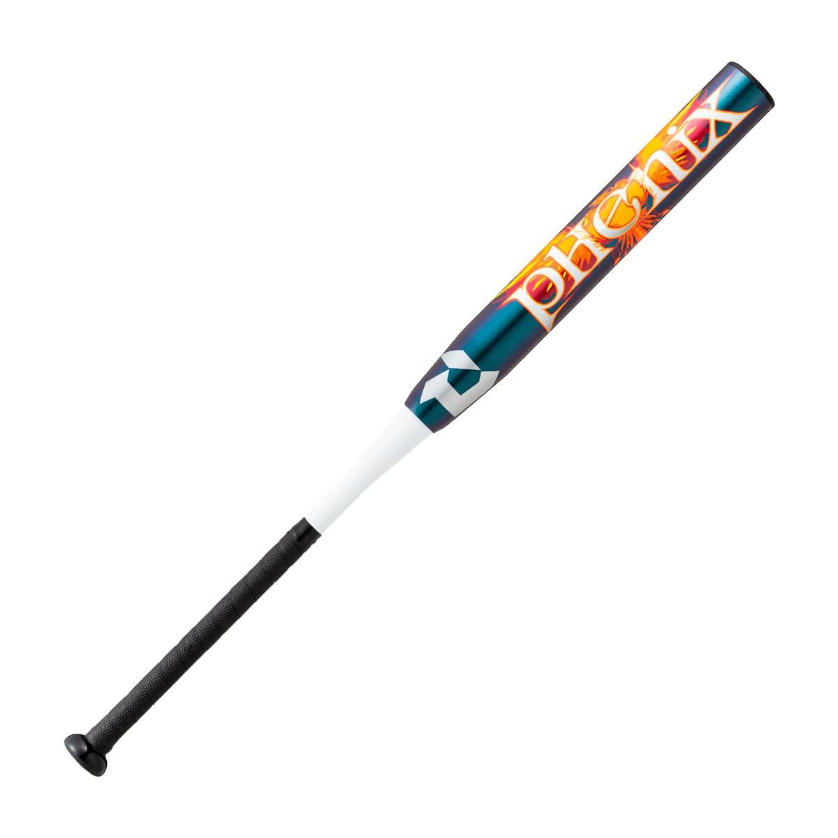 

DeMARINI PHENIX Softball Bat Top Navy x WBD24240108365 H&H (Rubber No. 3), Balance, 83cm/650g Average, White,