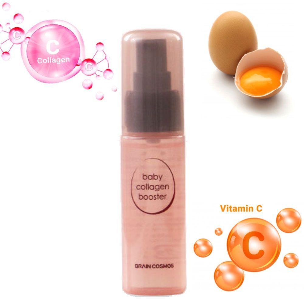Collagen ZOPSGVRT Egg Membrane Yolk Egg White Vitamin Essence Serum Baby Collagen Booster