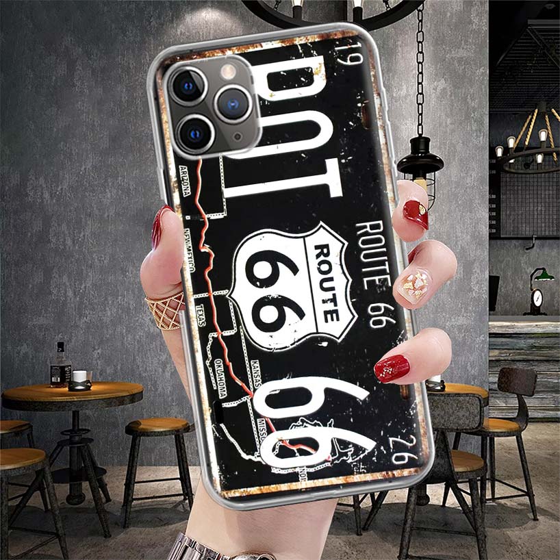

License New York Plate Number Soft Phone Case For IPhone 11 17 Air 16E 16 Pro Max 15 + 14 Plus 13 Mini 12 Apple 7 SE 8 Fundas Co iPhone 15