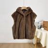 Spring Fashion Women's Solid Color Elegant Casual Simple Basic Loose Sleeveless Coats Female Clothes Vests Tops