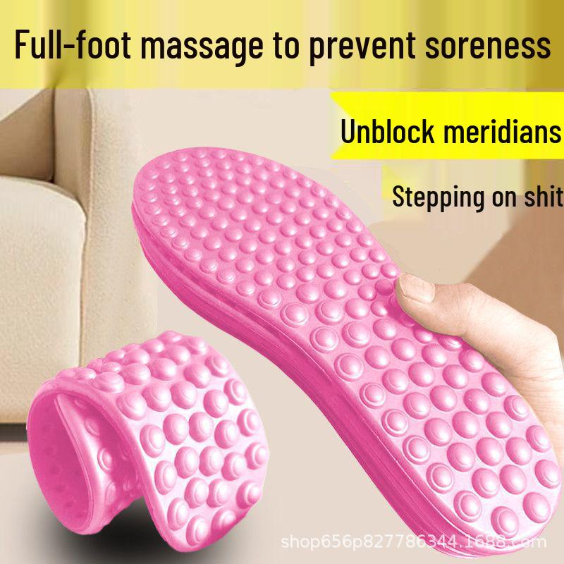 Shock-Absorbing Massage Insoles: High-Elasticity, Sweat-Absorbing, Odor-Resistant, Ideal for Sports, All-Gender Comfort, Long-Lasting Support