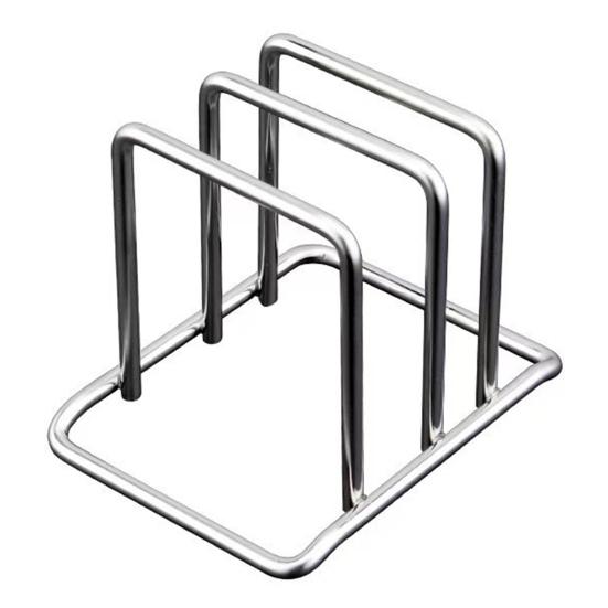 Supporto per Tagliere in Acciaio Inossidabile Organizzatore da Banco Salvaspazio Porta Tagliere per Coperchi Pentole Teglie da Forno Teglie per Biscotti Contenitore