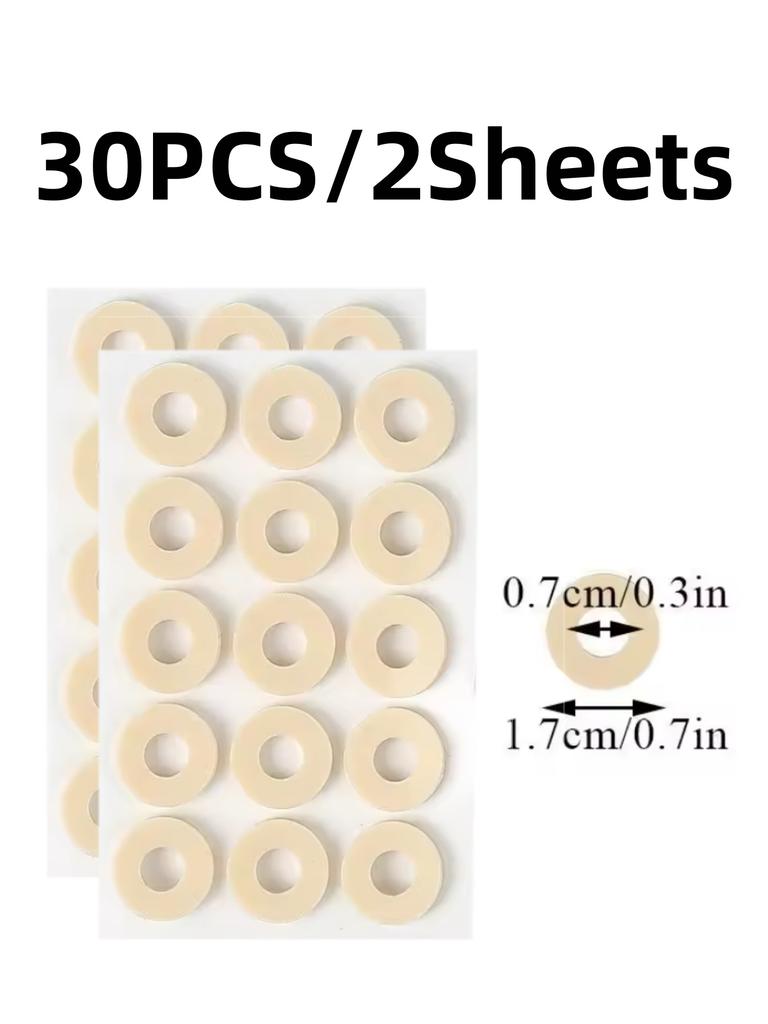 15PCS/Sheet 3 Types Callus Cushions Shoes Heel Pad Foam Round Toe Foot Corn Bunion Protectors Pads