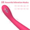 Beginner G-Spot Vibrator for Women 8 Seconds to Orgasm Finger Shaped Vibes Nipple Clitoris Stimulator Sex Toys for Adult Female