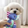 New Interactive Pet Plush Toy for Cat And Dog - Cute Squeaky Bite Resistant Puzzle Chew Toy for Teeth Cleaning Pet Supplies