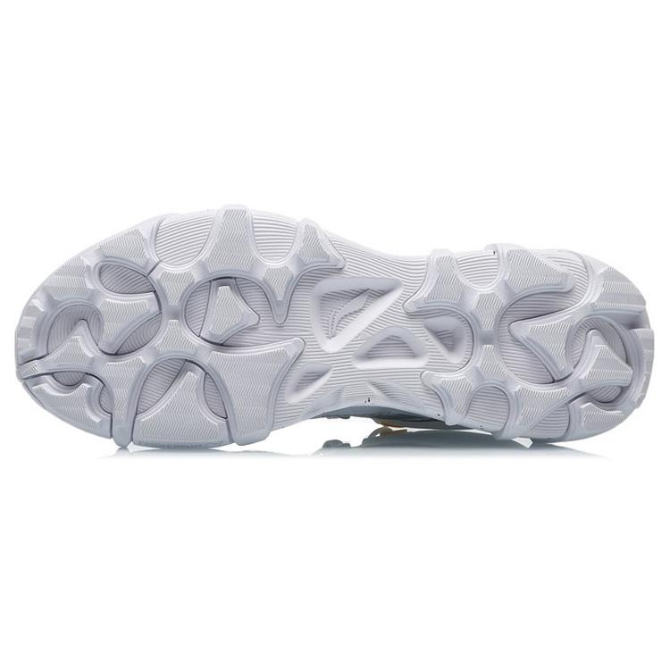 Li Ning Textile, Synthetic Leather, TPU Cushioning Coverage Rebound Low top Basketball Shoes Women's White AGBQ104-4