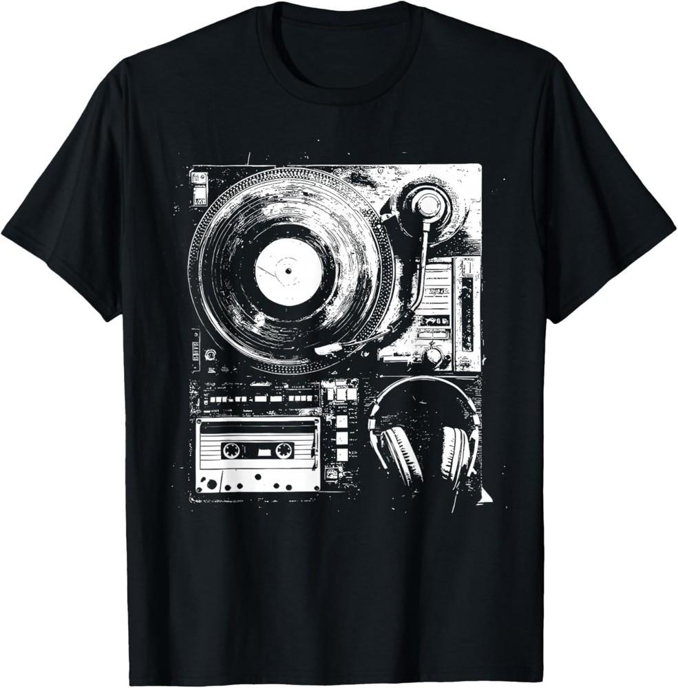 Turntable Audiophile T‑Shirt