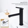 TLXT Black Pull-Out Basin Faucet