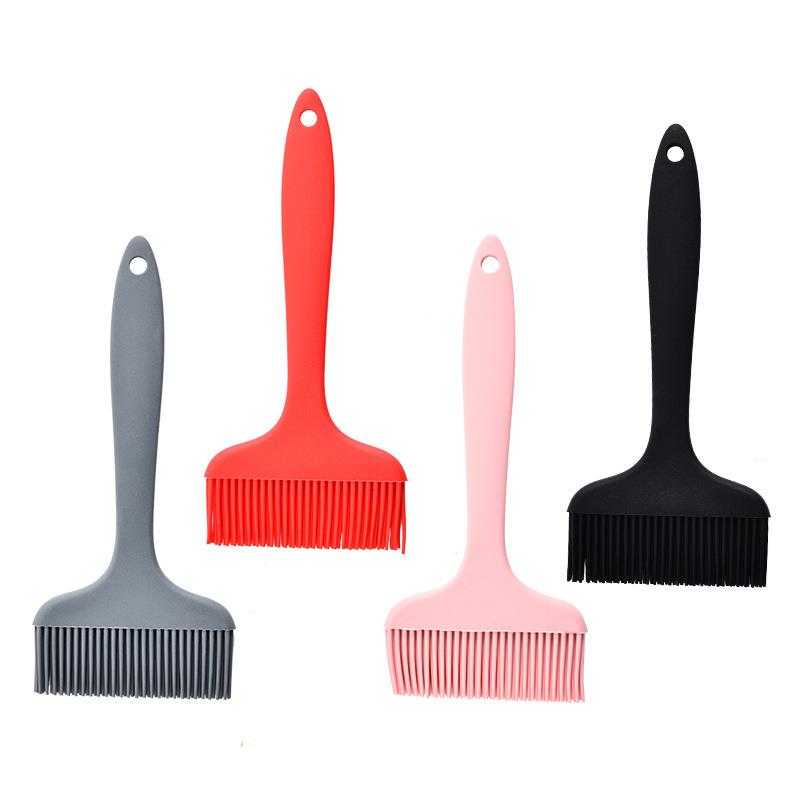 Wide 9cm Silicone Oil Brush Integrated Pancake Special Large Oil Brush Sauce Brush Outdoor Barbecue Tools BBQ Kitchen Cooking...