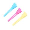 60Pcs Pack Salon Hair Clip Colorful Barrette Hairpin for Hair Dyeing Haircut Styling