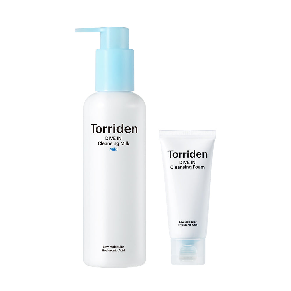 Torriden Dive-In Low Molecular Hyaluronic Acid Cleansing Milk 200ml (+30ml)