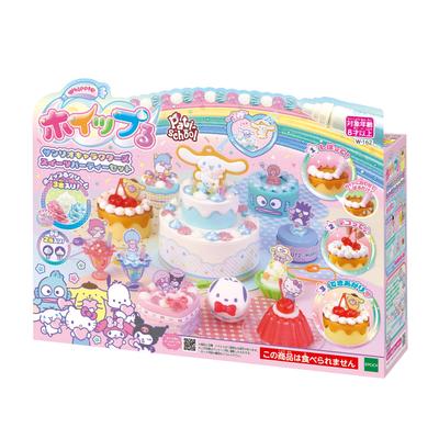 Whipple Characters [Sanrio Characters Sweets Party Set] W-162, Ages 8 and Up, Decoration, Pastry Chef, Making Toy, Whipple EPOCH