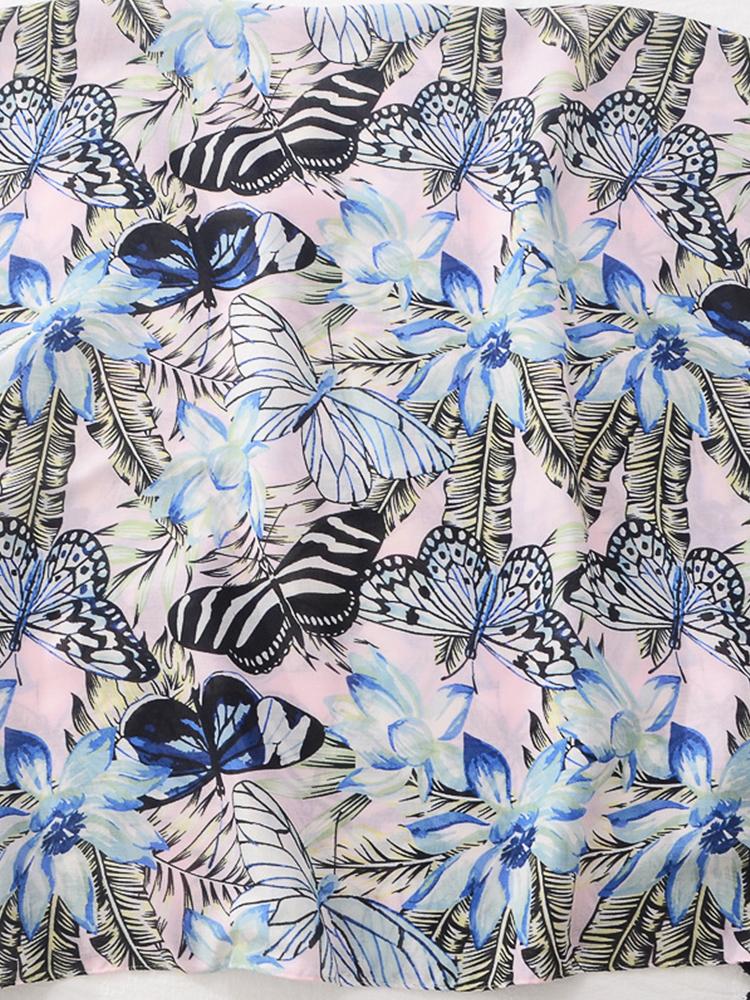 Cotton Linen Women Silk Scarf Soft Floral Print Beach Shawl Foulard Femme Mujer Pareo Muffler Bufanda Stoles Hijab Bandana Summe