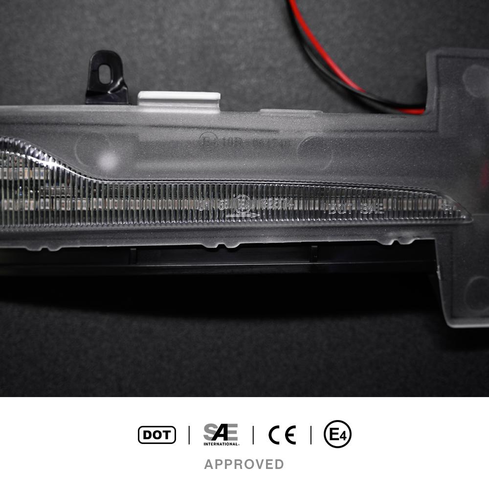 For Volvo XC60 2014 2015 2016 2017 Sequential Led Rearview Side Mirror Blinkers Dynamic Turn Signal Light Indicators 31371878/79