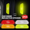 For Car Door Stickers DIY Reflective Tape Warning Mark Auto Decoration Astra G J H Insignia Zafira Corsa D C Vectra Vivaro