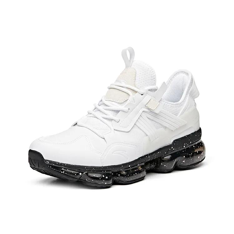 Anta Textile , Synthetic Leather Cushioning Coverage Support Rebound Low top Running Shoes Men's White (Unisex) Running Shoes 912035556 12