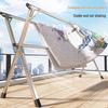 Xingyou Stainless Steel Ret retractable X-Type Drying Rack with Wheels