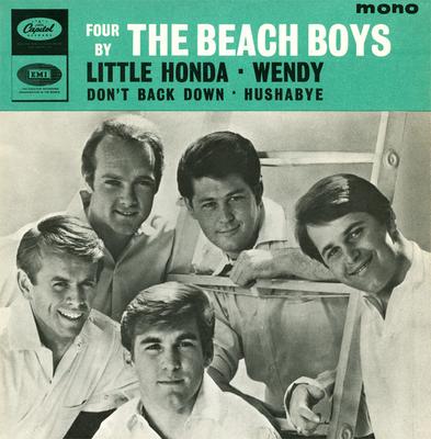 7inch Record BEACH BOYS - Four By The Beach Boys EAP15267 Capitol Records 1964 UK Rock Used