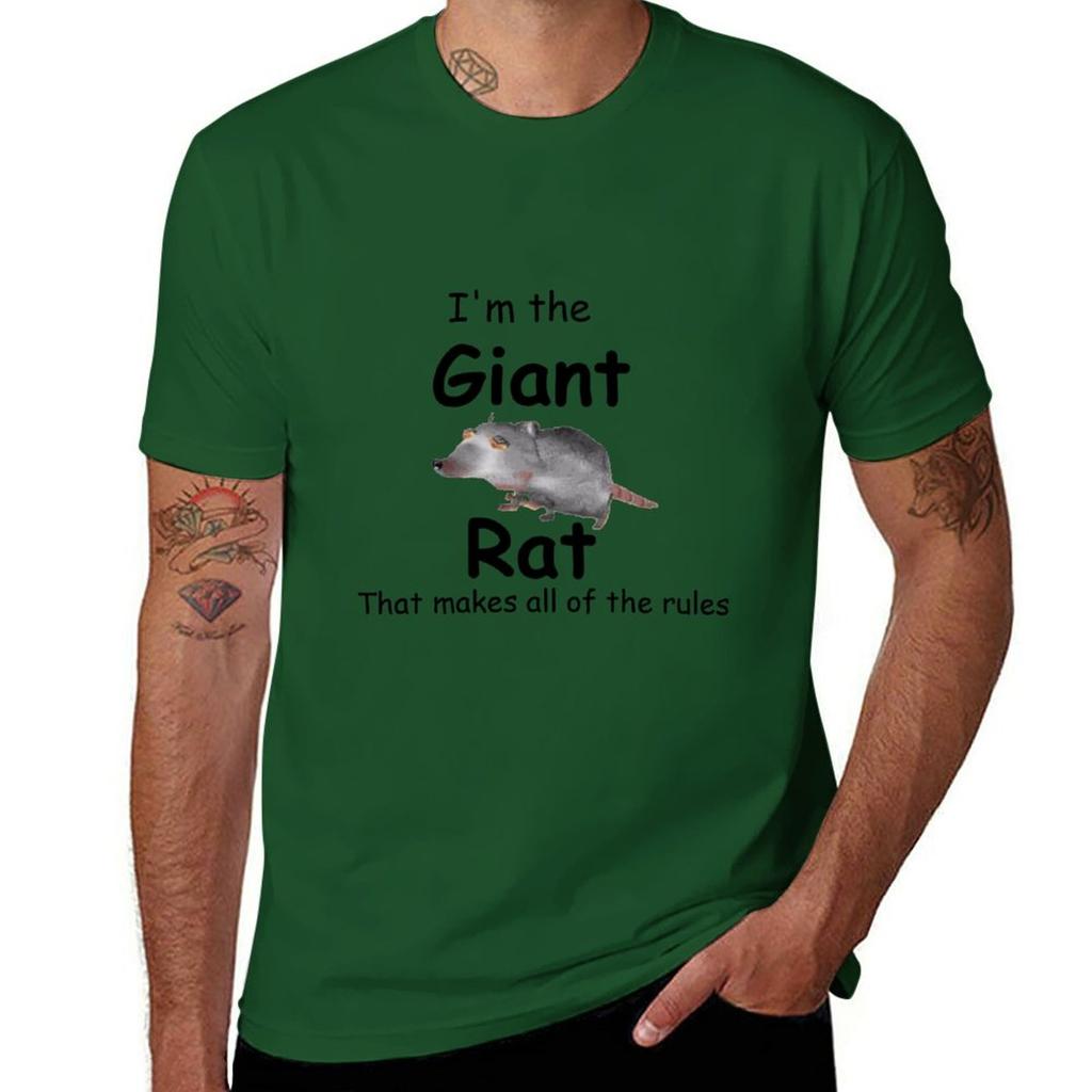 Im The Giant Rat Rat Movie T Shirt And Others TShirt sweat customs funnys blanks t shirts for men cotton