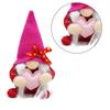 Ornamen for Valentine's Day Celebration Essential Party Decoration Delicate Faceless Stuffed Toy Figurine for Gatherings