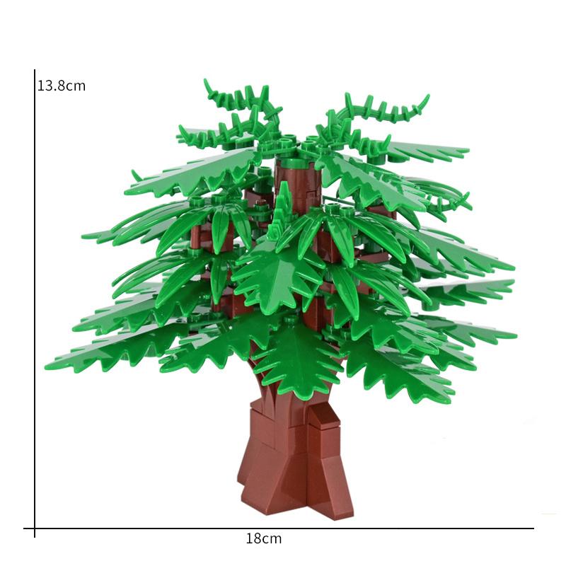 MOC Creative Expert Ideas City Plant Tree Arbor Forest Model Building Blocks DIY Assemble Bricks Toys for Children gifts