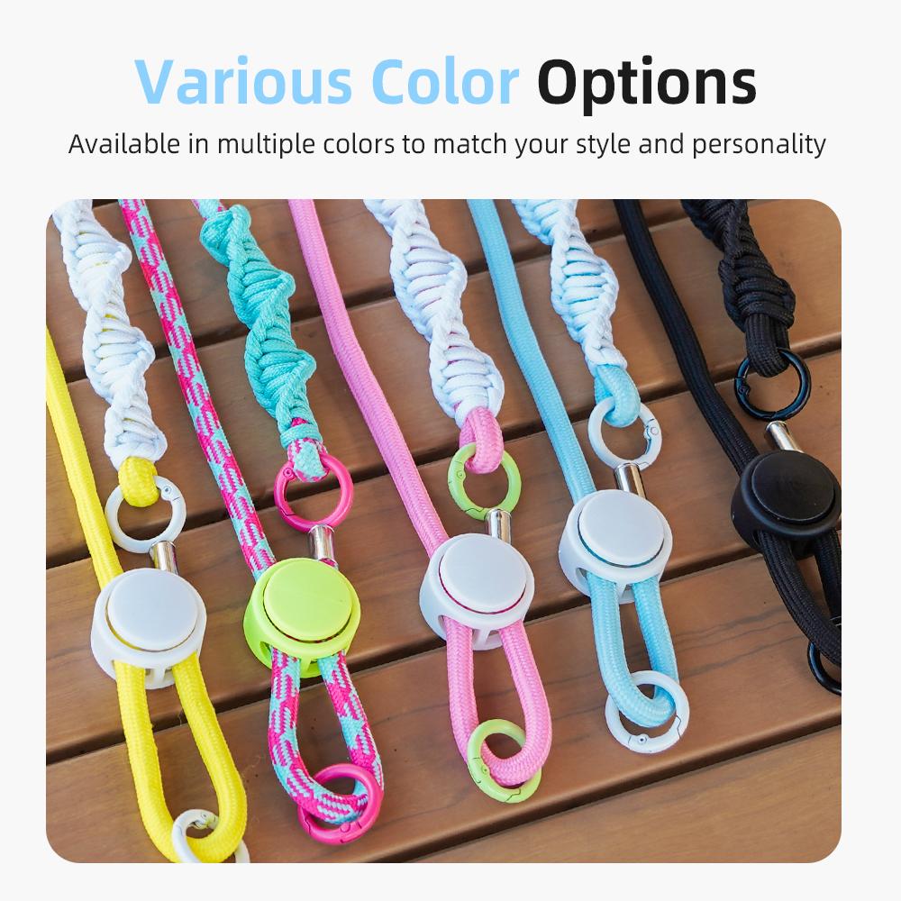 Neck Strap for DJI Osmo Pocket 3 Adjustable Cord Lanyard Strap Crossbody Necklace Hanging Rope Anti-Lost Accessories