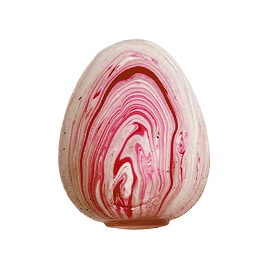 Egg Shaped Stress Relief Toy with Marble Pattern for Squeezing and Fidgeting Suitable for Home Office Use Durable Material for Repeated Use