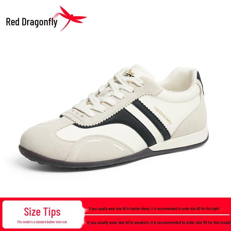 Chen Feiyu Style Men s Red Dragonfly Retro Casual Sneakers 42