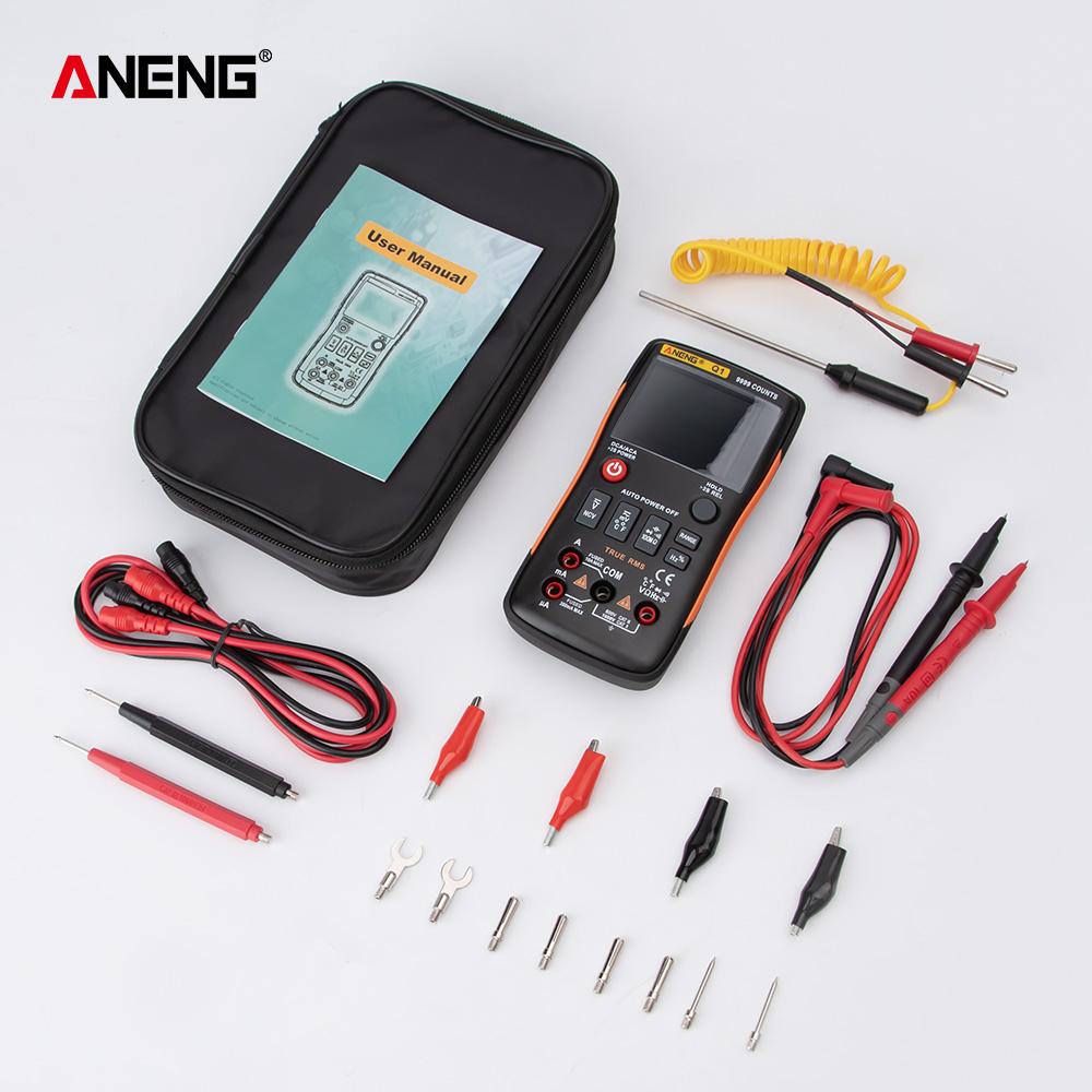 Smart Multimeter Tester ANENG Q1 Digital Display High Precision Professional True RMS 9999 Counts Auto Range Electrician Tools