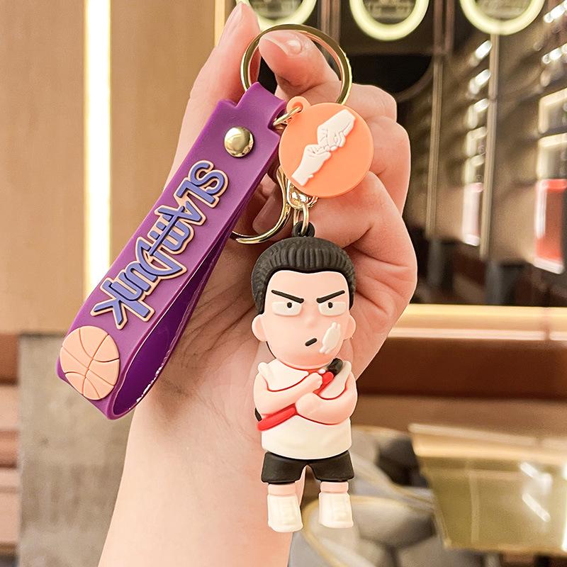 Kreativer Slam Dunk Sakuragi Hanamichi Schlüsselanhänger Anhänger | Exquisiter Taschenanhänger Schlüsselanhänger Geschenk