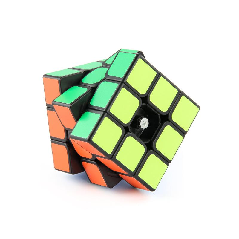Science And Education Puzzle Rubik'S Cube Toy 5.7Cm Third-Order Rubik'S Cube Elastic Rounded Corner Smooth Rotation Positive-Order Rubik'S Cube