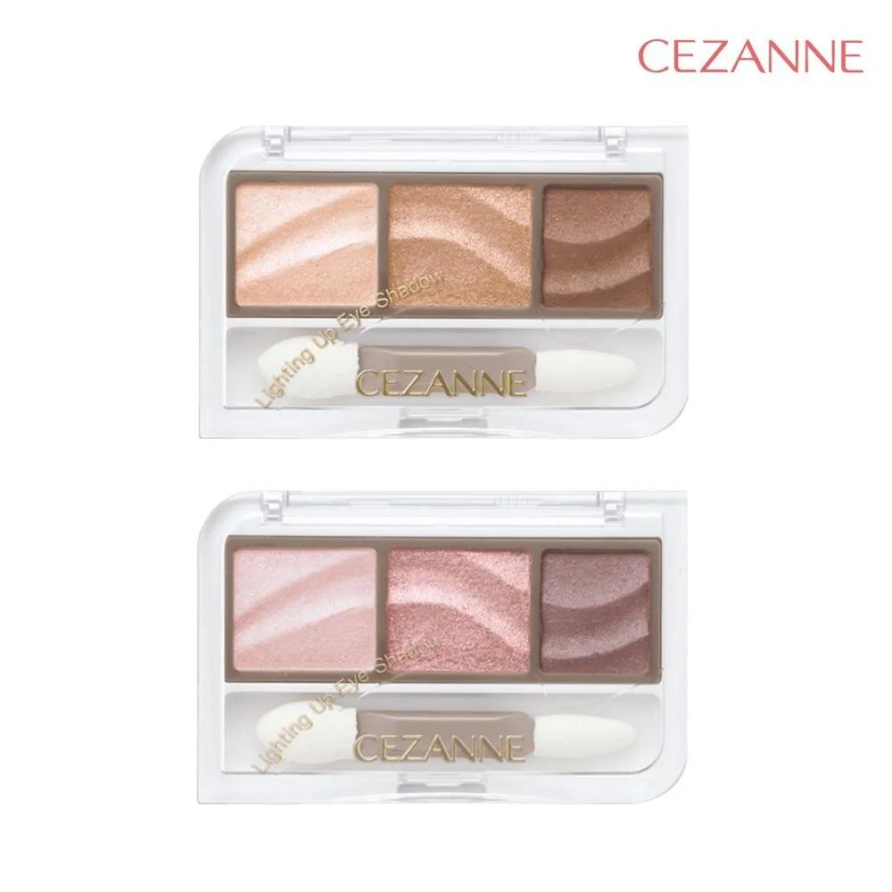 

CEZANNE Sheer Glossy 3-Color Gradient Lighting Up Eyeshadow Palette 01 Royal Beige