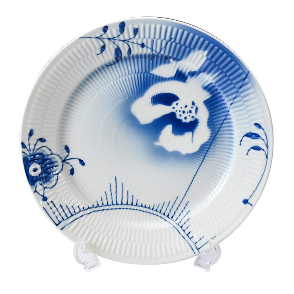 ROYAL COPENHAGEN 20th Anniversary Series Mega Rose Flat Plate, 27cm, 2300627, 1055307 [Parallel Import]