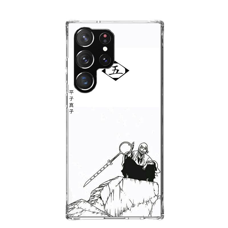 Bleach Shinji Hirako Phone Case For Samsung Galaxy S26 Ultra S23 S24 S25 Edge S20 FE S21 S22 Plus Soft Print Shell Cover Fundas