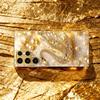 Modern Luxury Golden Swan phone case glass s26 ultra case s25 ultra case for Samsung Galaxy S26 S25 S24 S23 S22 FE Ultra Plus