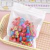 50Pcs/Bag Kawaii Eraser Creative Cartoon Mini Pencil Rubber Animal Fruit Christmas Erasers For Kids School Stationery Supplies