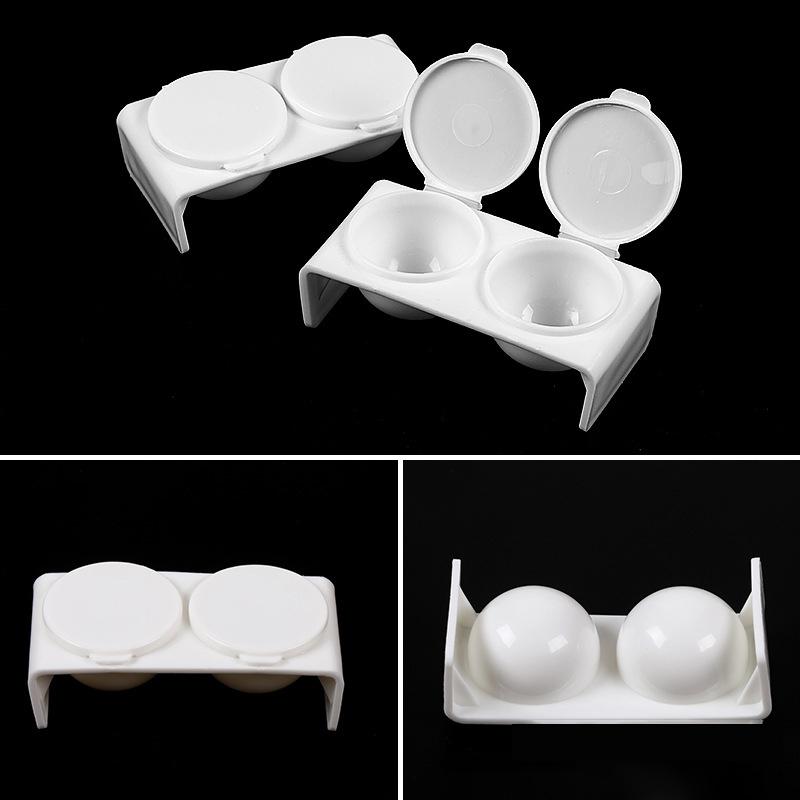 

2-отверстия щетки для ногтей стакан для мытья воды очиститель легкая очистка портативная щетка сетчатые слои моющиеся для нейл-арта блестки