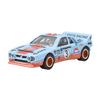 Hot Wheels Premium 2-Pack Lancia Rally 037 / Fiat 131 Abarth Vehicle Toy Diecast Cars for Ages 3 and Up, Blue, HRR81